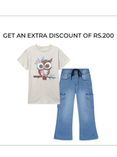 Girls Set of Pant and Tee